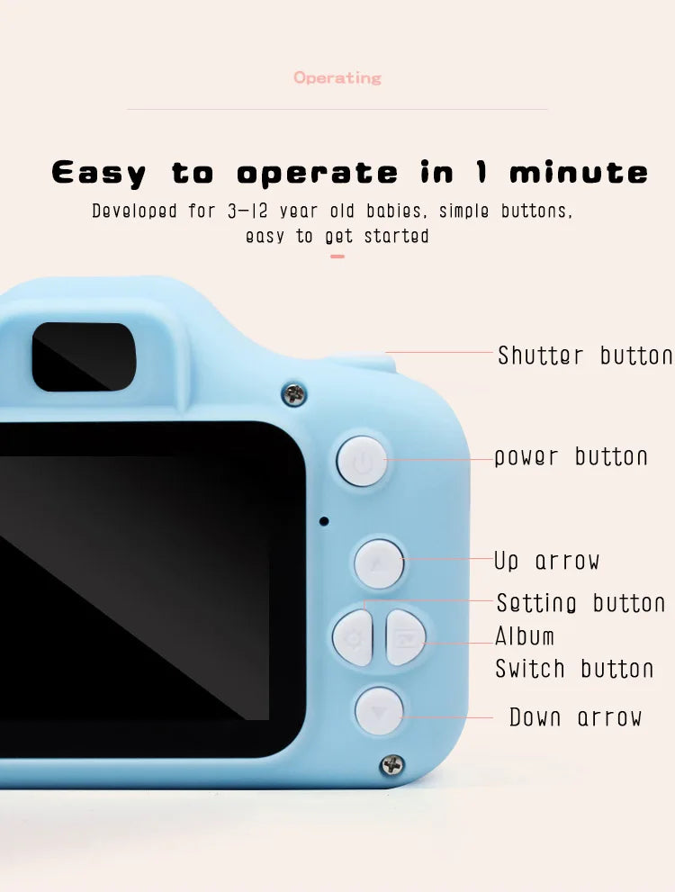 SnapMate Retro Camera - Retro Gaming Era